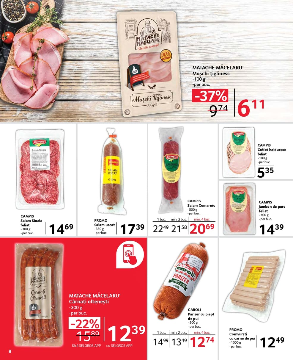 catalog Selgros alimentar